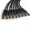 Canare SDI kábel DIN 1.0/2.3 do BNC (F-samica) pre Blackmagic Design Decklink QUAD (9ks)