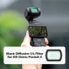 K&F Concept Magnetický filter DJI Osmo Pocket 3 (čierna hmla 1/4) Objektív HD, jedna...