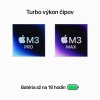 MacBook Pro 14" Apple M3 Pro 12C CPU 18C GPU 18GB 1TB Strieborný SK