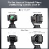 K&F Concept K&F DJI Osmo Pocket 3 Magnetic Filter (CPL) Lens HD, jedna strana potiahnutá antireflexnou zelenou fóliou