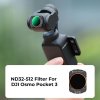 K&F Concept K&F VND filter pre DJI Osmo Pocket 3 magnetický variabilný ND32-512 filter s neutrálnou hustotou 28 vrstiev nano