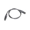 Canare L-4E6S mikrofón Star Quad 6,0 mm, XLR (M) / XLR (F) 1 m