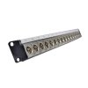 Canare Patch panel BNC 19" 1U 4xBNC (F)