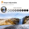 K&F Concept Basic Fader Adjustable Gray Filter NDX ND2 - ND400 - 58 mm