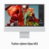 iMac 24" 4.5K Apple M3 8C CPU 8C GPU 8GB 256GB Strieborný SK