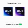 MacBook Pro 16" Apple M3 Max 14C CPU 30C GPU 36GB 1TB Strieborný SK