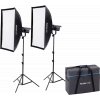 Nanlite FS-200B Bi-Colour 2 light kit with stand