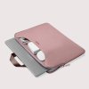 tomtoc Light-A21 Dual-color Slim Laptop Handbag, 13,5 Inch - Raspberry