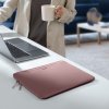 tomtoc Light-A21 Dual-color Slim Laptop Handbag, 13,5 Inch - Raspberry