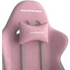 Herná stolička DXRacer GLADIATOR ružovo-biela, látková