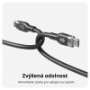 Hyper® Silicone 240W USB-C nabíjecí kabel - 1 m, černý