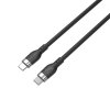 Hyper® Silicone 240W USB-C nabíjecí kabel - 2 m, černý