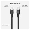 Hyper® Silicone 240W USB-C nabíjecí kabel - 2 m, černý