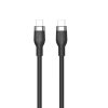 Hyper® Silicone 240W USB-C nabíjecí kabel - 2 m, černý