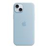 iPhone 15 Plus Silicone Case with MagSafe - Light Blue