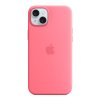 iPhone 15 Plus Silicone Case with MagSafe - Pink