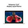 MacBook Air 13" Apple M3 8C CPU 10C GPU 8GB 512GB Hviezdny biely SK