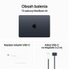 MacBook Air 13" Apple M3 8C CPU 8C GPU 8GB 256GB Polnočný SK