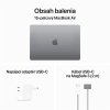 CTO MacBook Air 15" Apple M3 8C CPU 10C GPU 16GB 256GB Kozmický sivý INT English