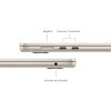 CTO MacBook Air 15" Apple M3 8C CPU 10C GPU 16GB 1TB Hviezdny biely SK