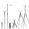 K&F Concept T254A4 tripod with BH-28L ball head