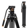 K&F Concept VA18 video tripod with VH081 head
