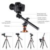 K&F Concept K&F 2m stropný statív pre digitálnu zrkadlovku Kompaktný prenosný statív Vlog Monopod + predlžovacie rameno