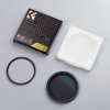 K&F Concept K&F 55MM, NANO-X-magnetický variabilný ND2-32 filter, HD, vodeodolný, proti poškriabaniu, zelený povlak, s mag.