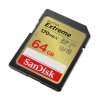 SanDisk Extreme 64 GB SDXC Memory Card 170 MB/s and 80 MB/s, UHS-I, Class 10, U3, V30