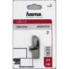 Hama flashPen "Hook-Style"  64 GB 15MB/s, šedý