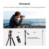 K&F Concept T254A7 video tripod with FH-03 head
