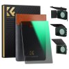 K&F Concept K&F ND4 (2 zarážky) štvorcový filter ND, 4" x 5,65" filter s neutrálnou hustotou kompatibilný s Tilta kompatibilný