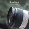 K&F Concept K&F 49-58 mm mosadzný krúžok adaptéra filtra, matná čierna, hrúbka rámu 2,9 mm, W/ 3ks čistenie C