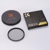 K&F Concept K&F 95MM Nano-X čierny hmlový filter 1/4, HD, vodeodolný, odolný proti poškriabaniu, zelený povlak