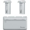Potensic 3-polohová rýchlonabíjačka pre Atom 4K SE 60W More Power, sada so sieťovým adaptérom a 2x batériami