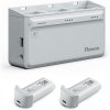 Potensic 3-polohová rýchlonabíjačka pre Atom 4K SE 60W More Power, sada so sieťovým adaptérom a 2x batériami