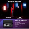 Neewer NK800 softbox stojanová súprava, sada 2x trvalých RGB LED fotografických svetiel, 2x softbox, 2x 26W LED
