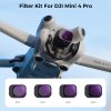 K&F Concept Sada filtrov K&F DJI Mini 4 Pro 4 ND (ND8, ND16, ND32 a ND64)