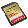 SanDisk Extreme PLUS 128 GB SDXC Memory Card 190 MB/s and 90 MB/s, UHS-I, Class 10, U3,...