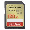 SanDisk Extreme PLUS 128 GB SDXC Memory Card 190 MB/s and 90 MB/s, UHS-I, Class 10, U3,...