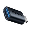Adaptér USB-C do USB-A Baseus Ingenuity, OTG (niebieski)