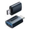 Adaptér USB-C do USB-A Baseus Ingenuity, OTG (niebieski)