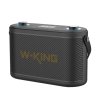 Bezdrôtový Bluetooth reproduktor W-KING H10 120W + 2 mikrofóny (čierny)