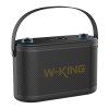 Bezdrôtový Bluetooth reproduktor W-KING H10 120W + 2 mikrofóny (čierny)