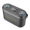 Bezdrôtový Bluetooth reproduktor W-KING H10 S 80W + mikrofón (čierny)