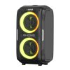 Bezdrôtový Bluetooth reproduktor W-KING T9 Pro 120W + 2 mikrofóny (čierny)