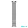 Oceľový magnetický remienok pre Apple Watch 40 / 44mm - strieborná (Veľkosť tela 44 mm, Klávesnica CZ)