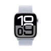 Apple Watch Series 10 GPS 42mm Silver Aluminium Case with Blue Cloud Sport Loop