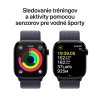 Apple Watch Series 10 GPS 42mm Jet Black Aluminium Case with Ink Sport Loop