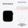 Apple Watch Series 10 GPS 42mm Rose Gold Aluminium Case with Light Blush Sport Band - S/M